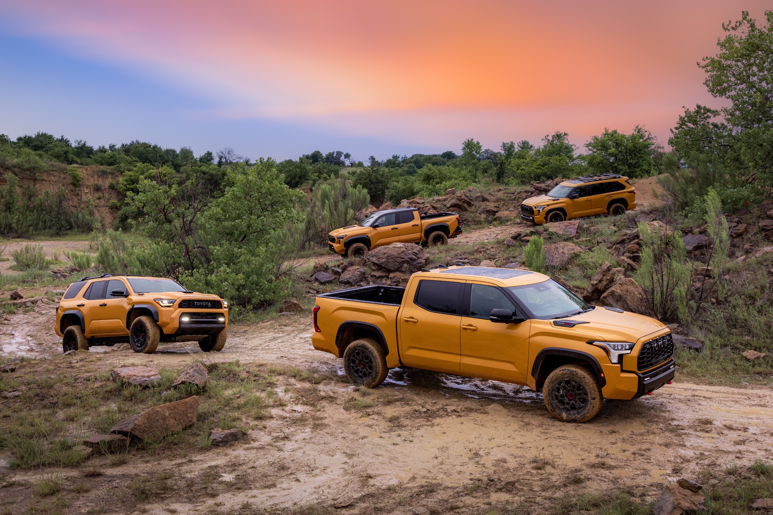 2027 Toyota TRD Pro Family - HoneyComb and Hot Honey (13)