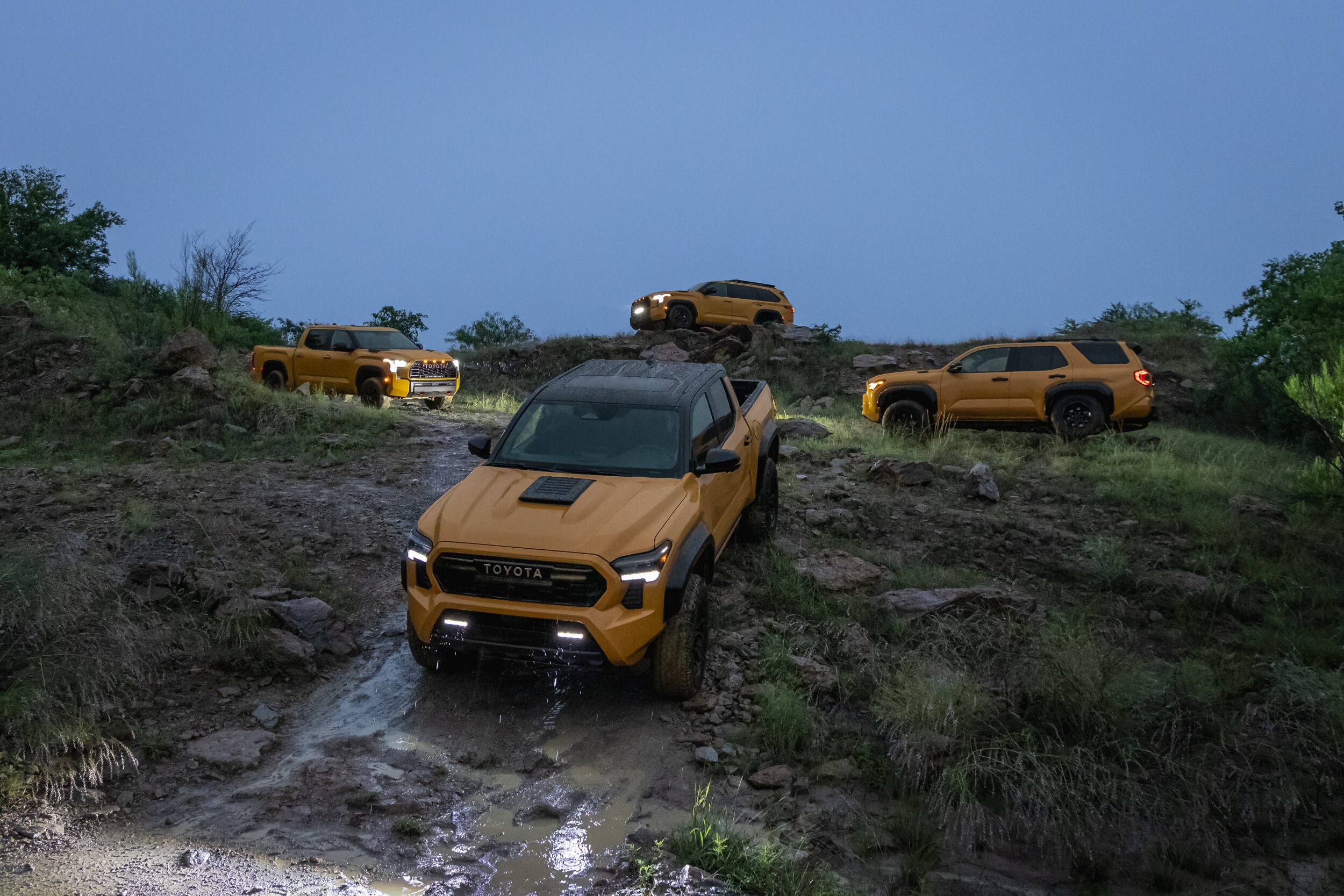 2027 Toyota TRD Pro Family - HoneyComb and Hot Honey (14)