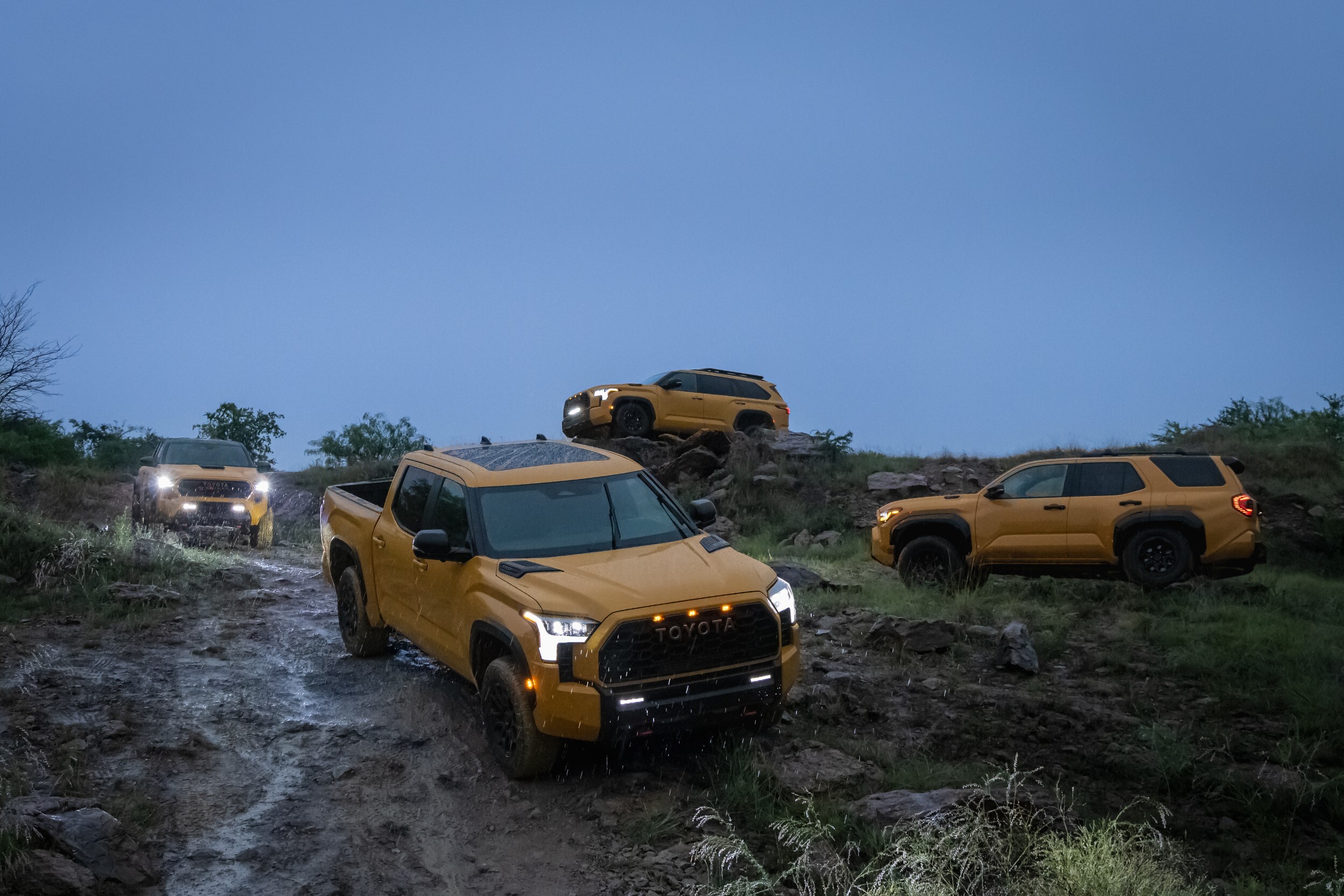 2027 Toyota TRD Pro Family - HoneyComb and Hot Honey (15)