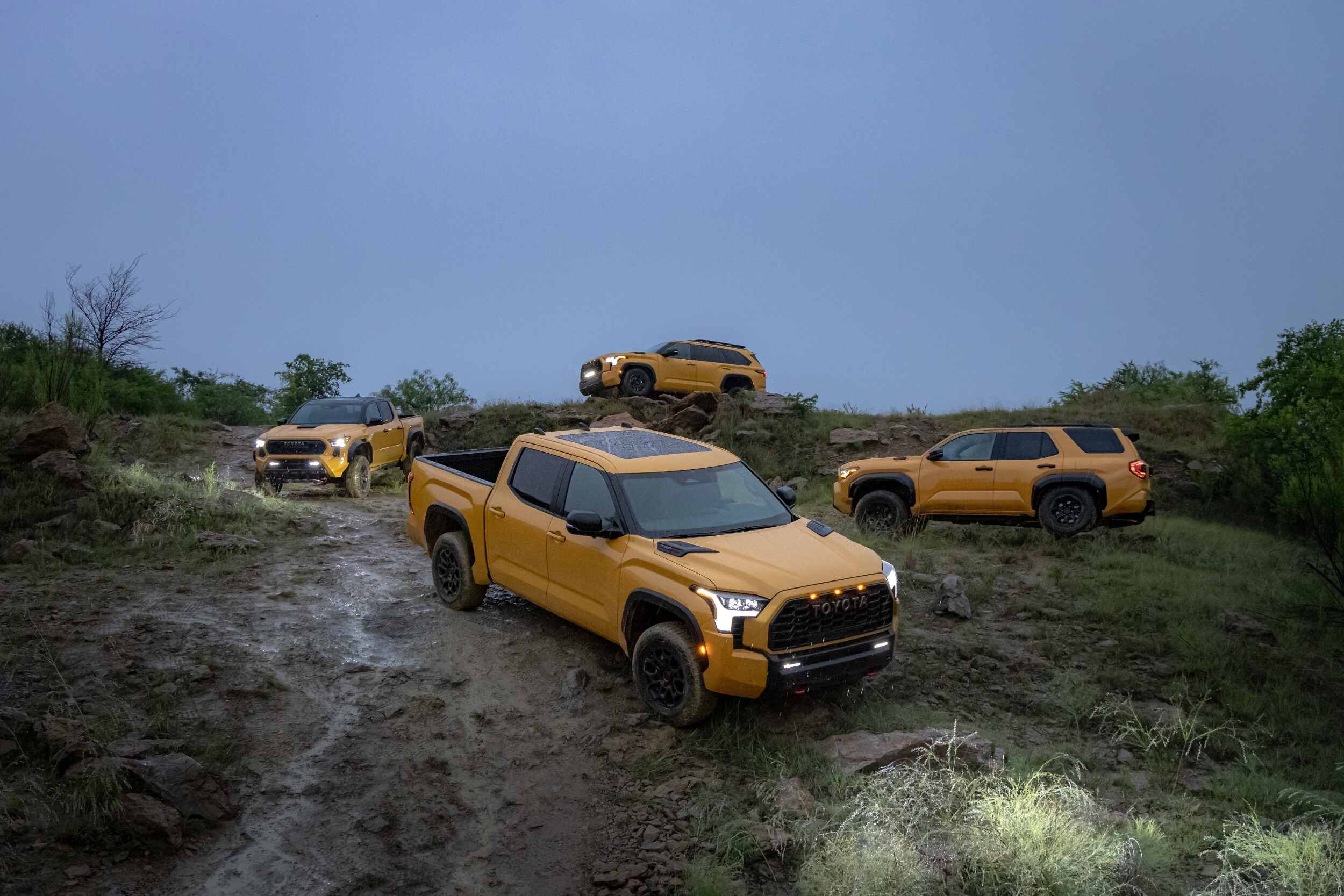 2027 Toyota TRD Pro Family - HoneyComb and Hot Honey (16)