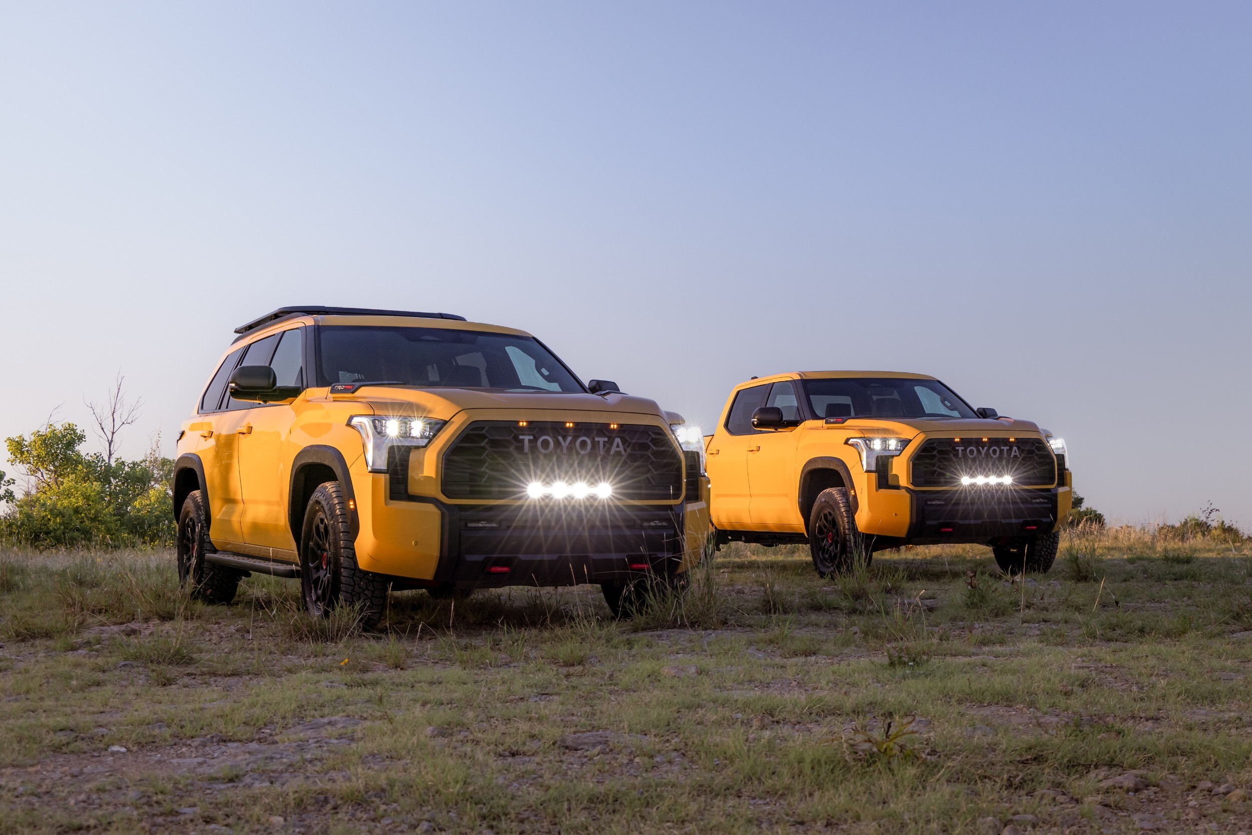 2027 Toyota TRD Pro Family - HoneyComb and Hot Honey (6)