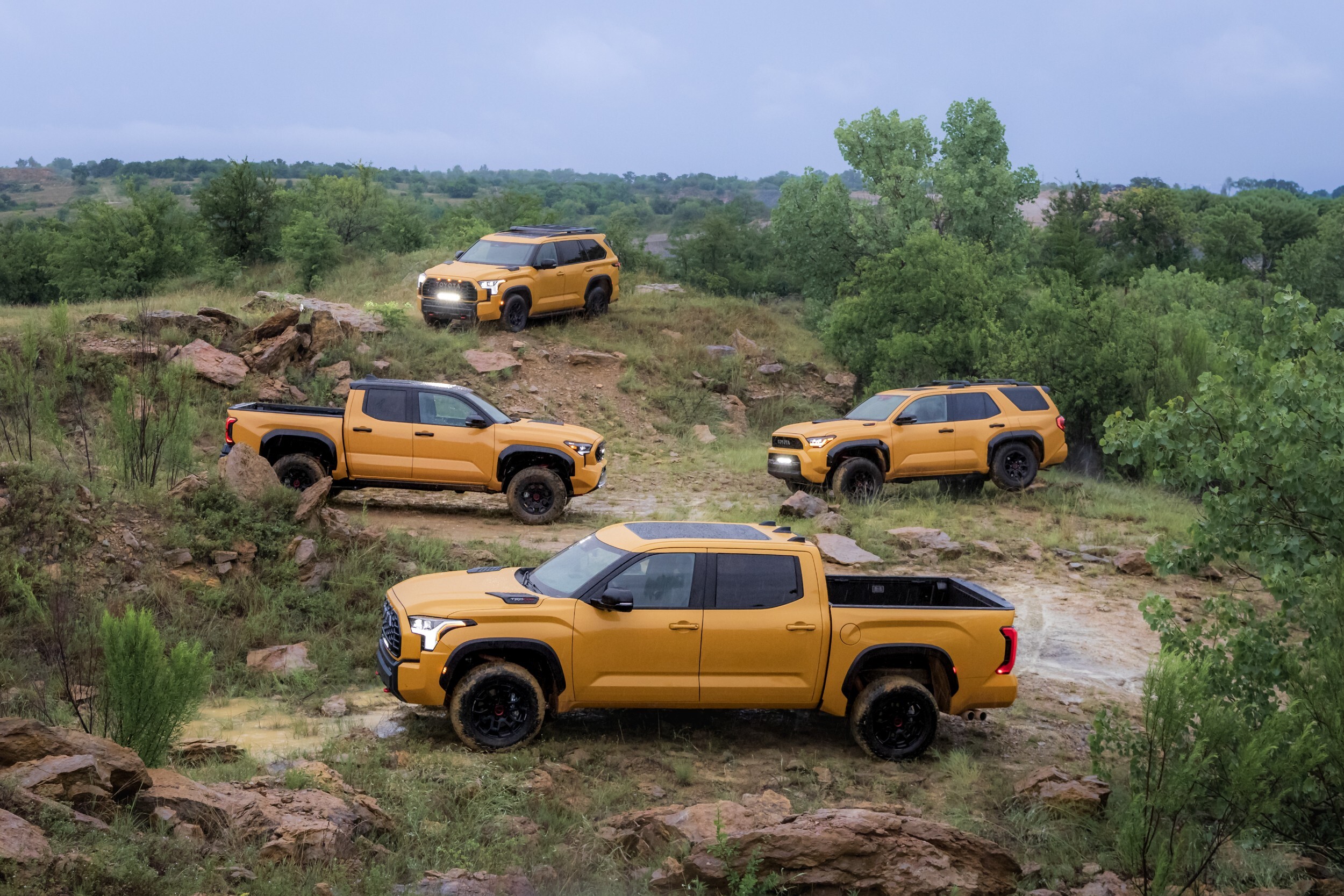 2027 Toyota TRD Pro Family - HoneyComb and Hot Honey (9)