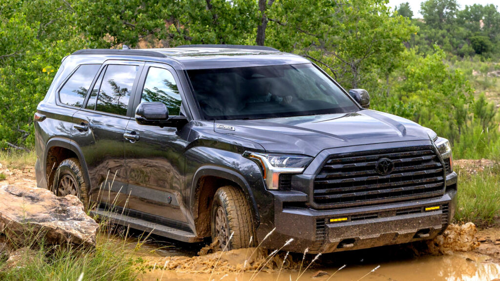  2027 Toyota Sequoia Gets Bigger Screens And Its First Trailhunter Trim