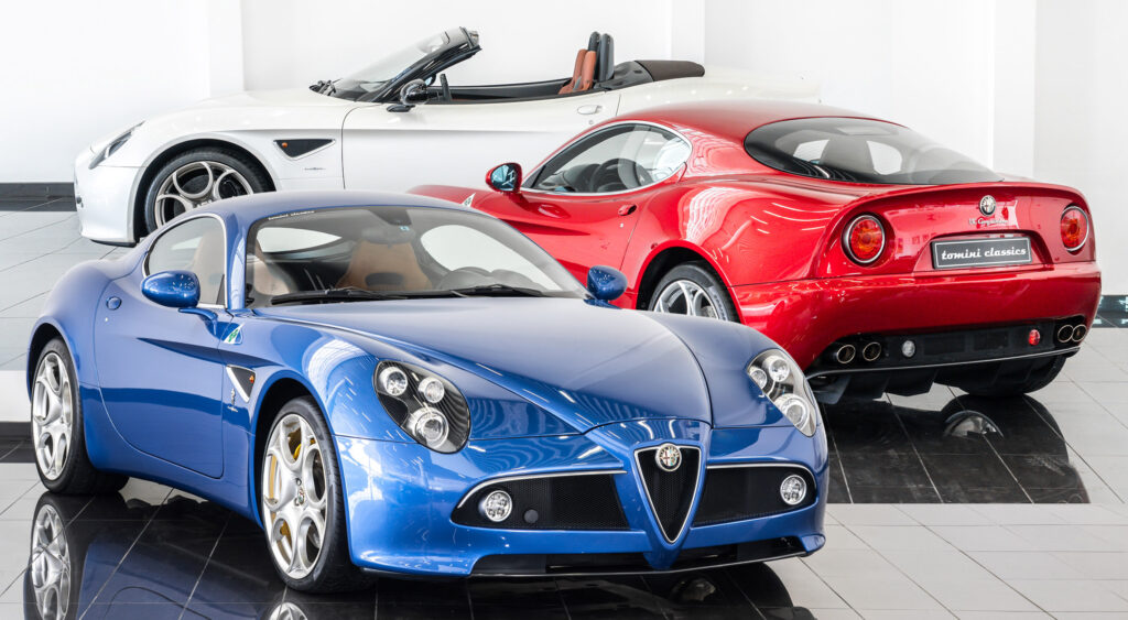  $935,000 Buys You Three Ferrari-Powered Alfas, And One Was Never Driven