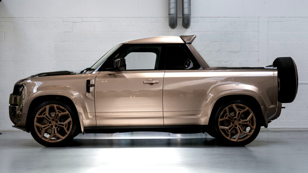  Land Rover Won’t Make A Defender Pickup, So This Shop Did It In Carbon