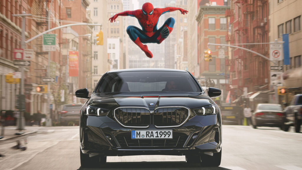  Move Over Audi, BMW Stars In Spider-Man: Brand New Day