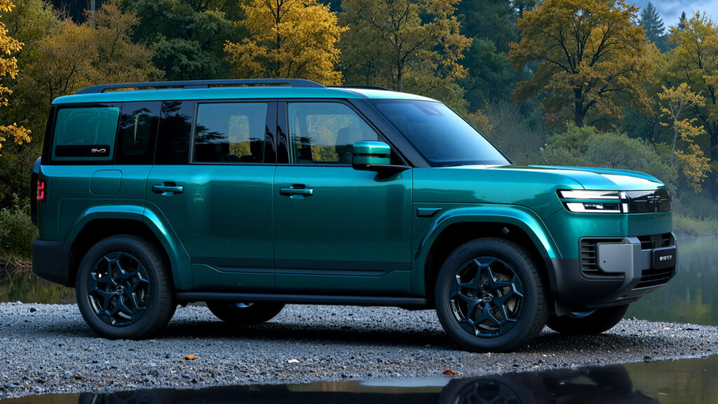  BYD’s Defender Lookalike Undercuts The Real Thing By $22,000 And Adds A Fridge