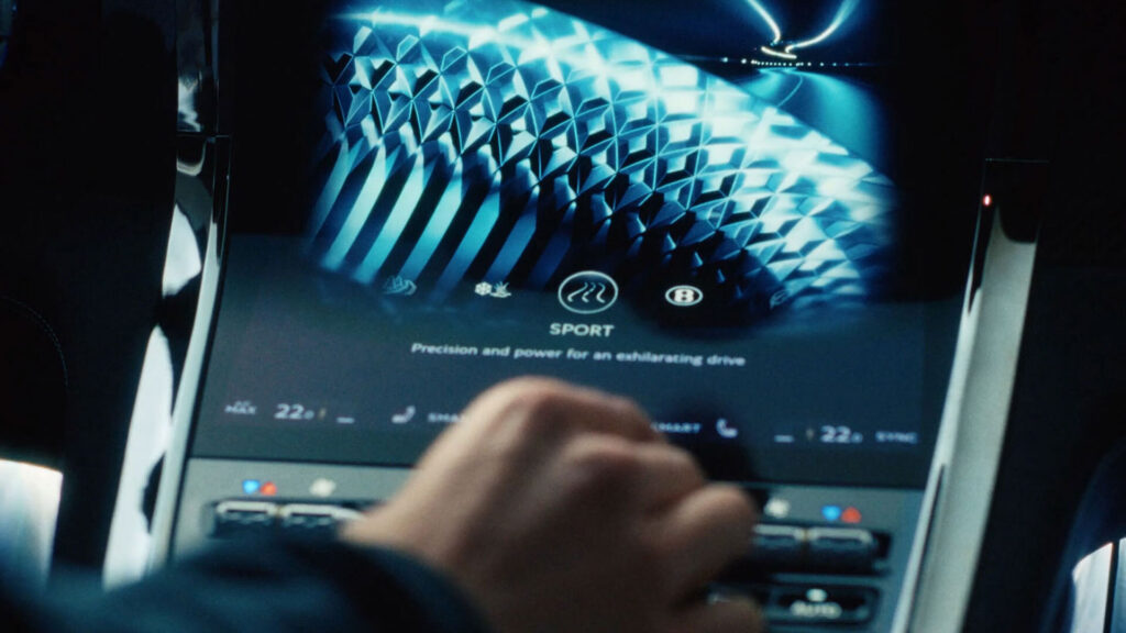  Bentley Showcases High-Tech Interior For New Torcal EV