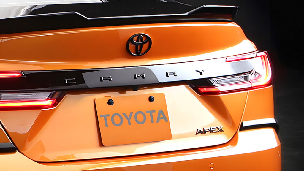  Toyota Trademarks Camry Apex, A Badge Last Used On A Sporty Corolla