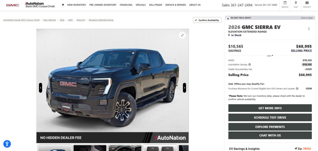  GM&rsquo;s EV Trucks Bombed, So Dealers Are Offering Huge Discounts