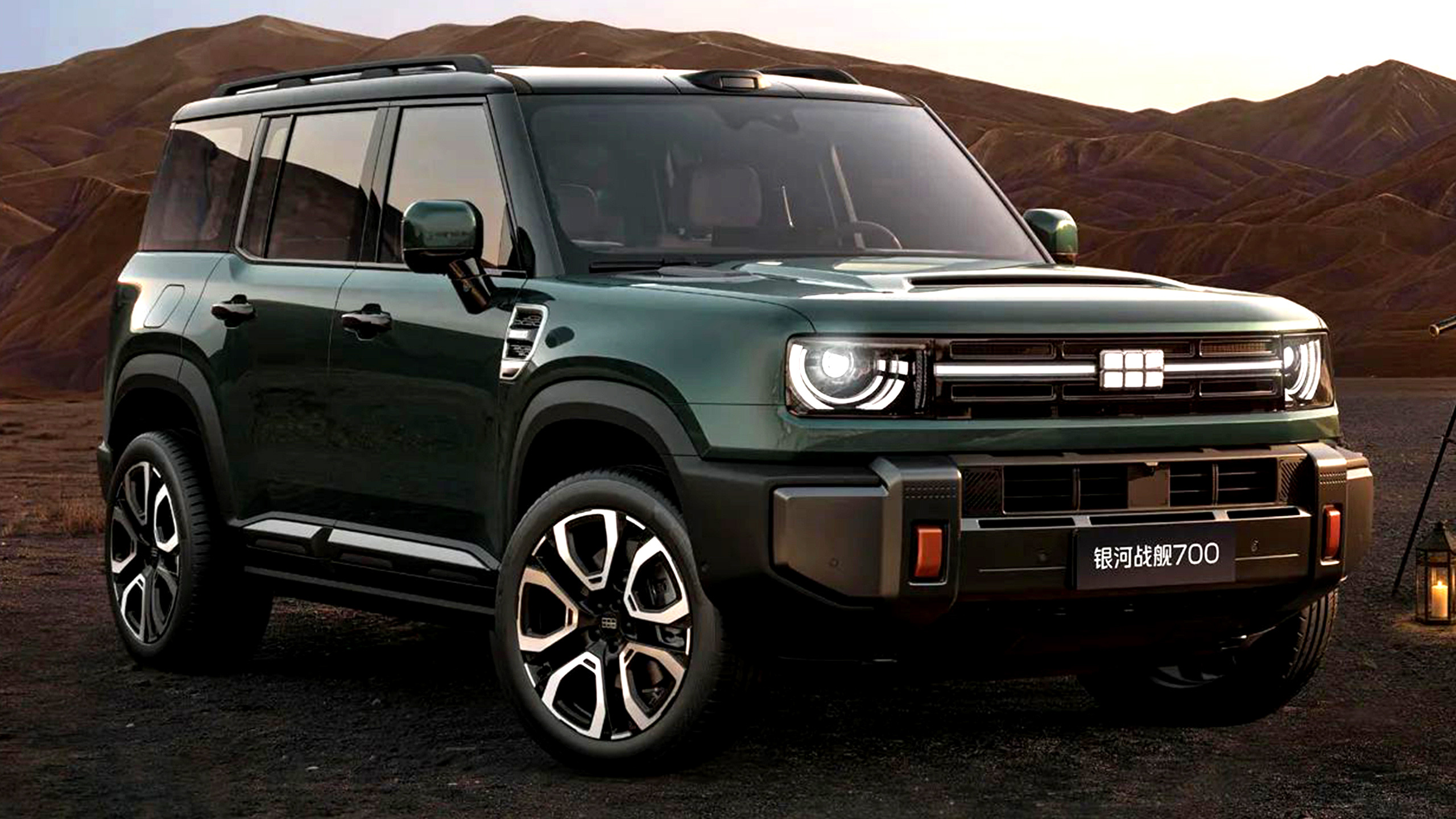 吉利全新SUV Galaxy Cruiser 700 登場：外型似Defender，動力直逼超跑