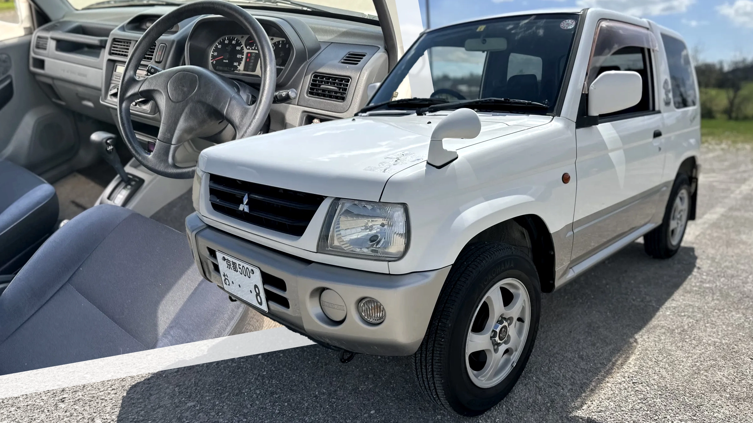 三菱Pajero Mini Snoopy特仕版：可愛的日本K-Car，竟藏有越野能力