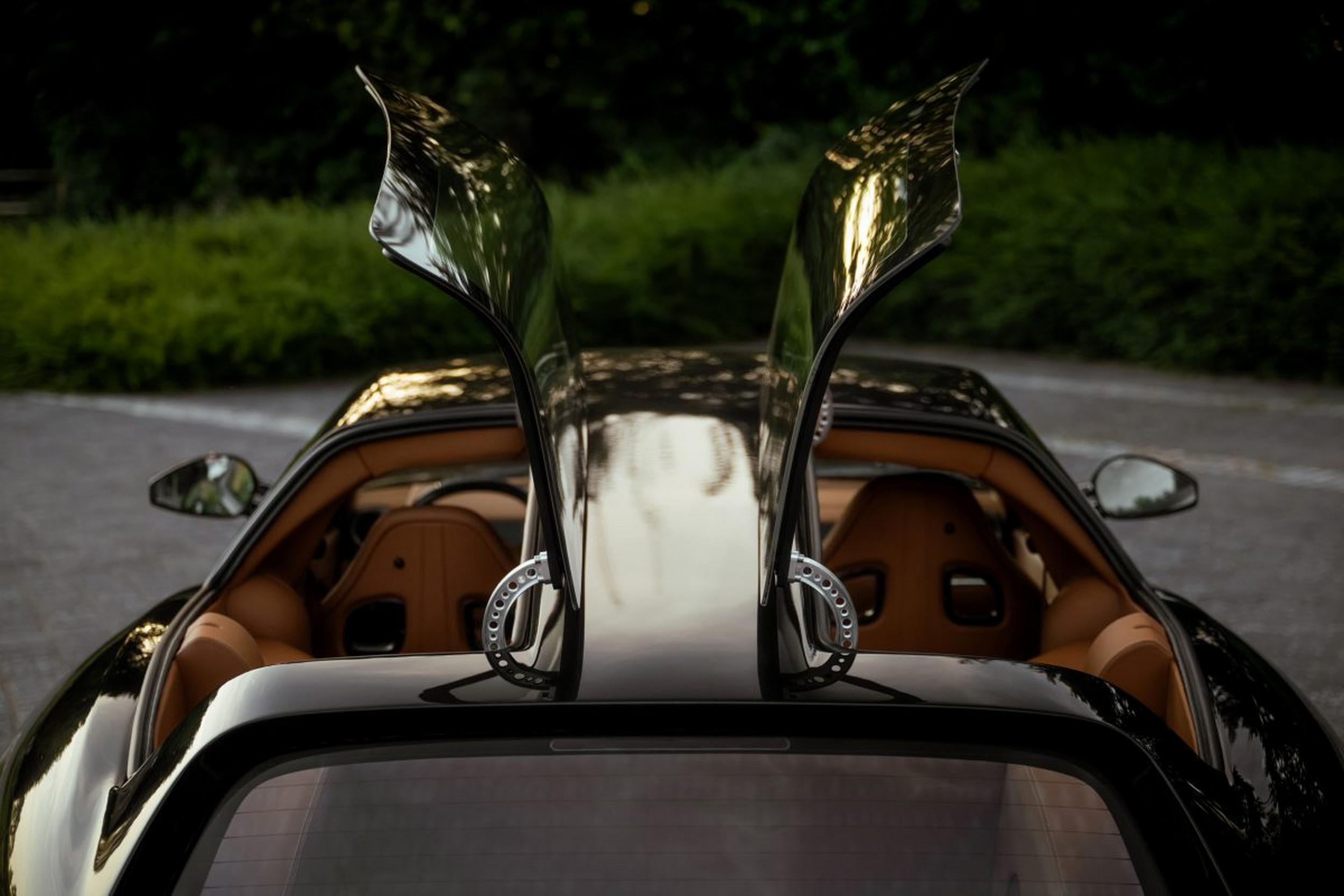 Most Wagons Load At The Back, This One-Off Ferrari Loads Through Butterfly Windows