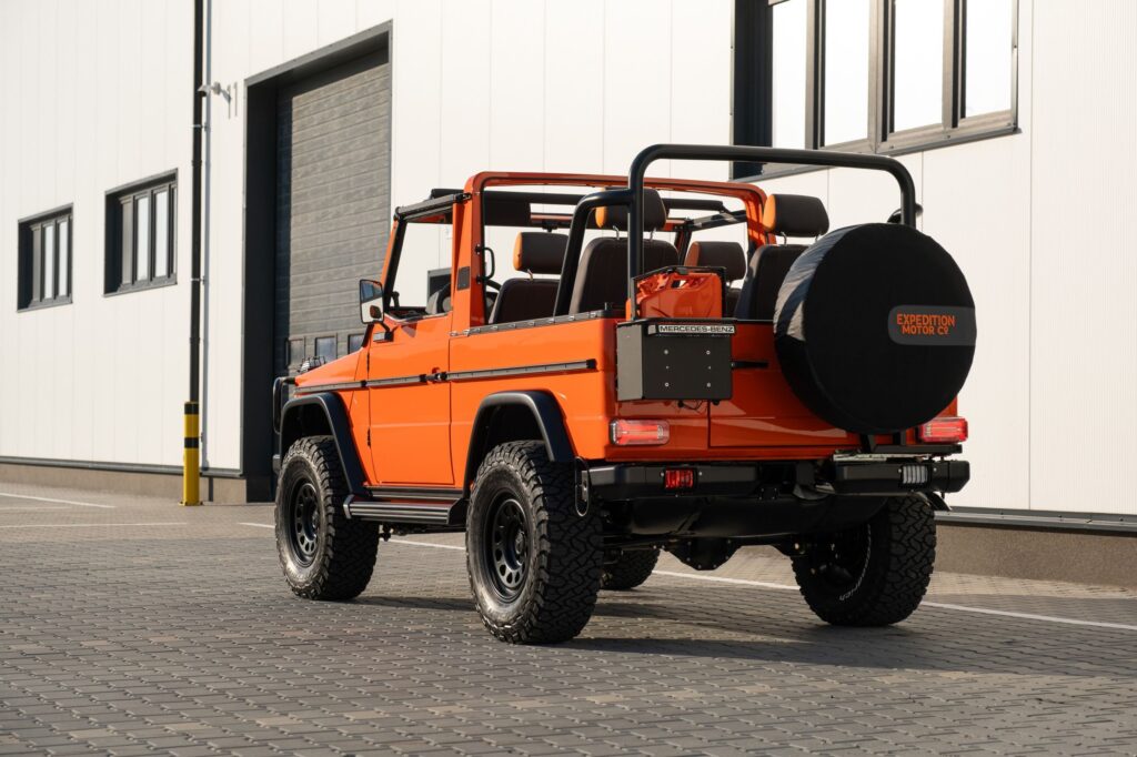  There&rsquo;s Little &ldquo;Period-Correct&rdquo; About EMC&rsquo;s Orange G-Wagen Restomod