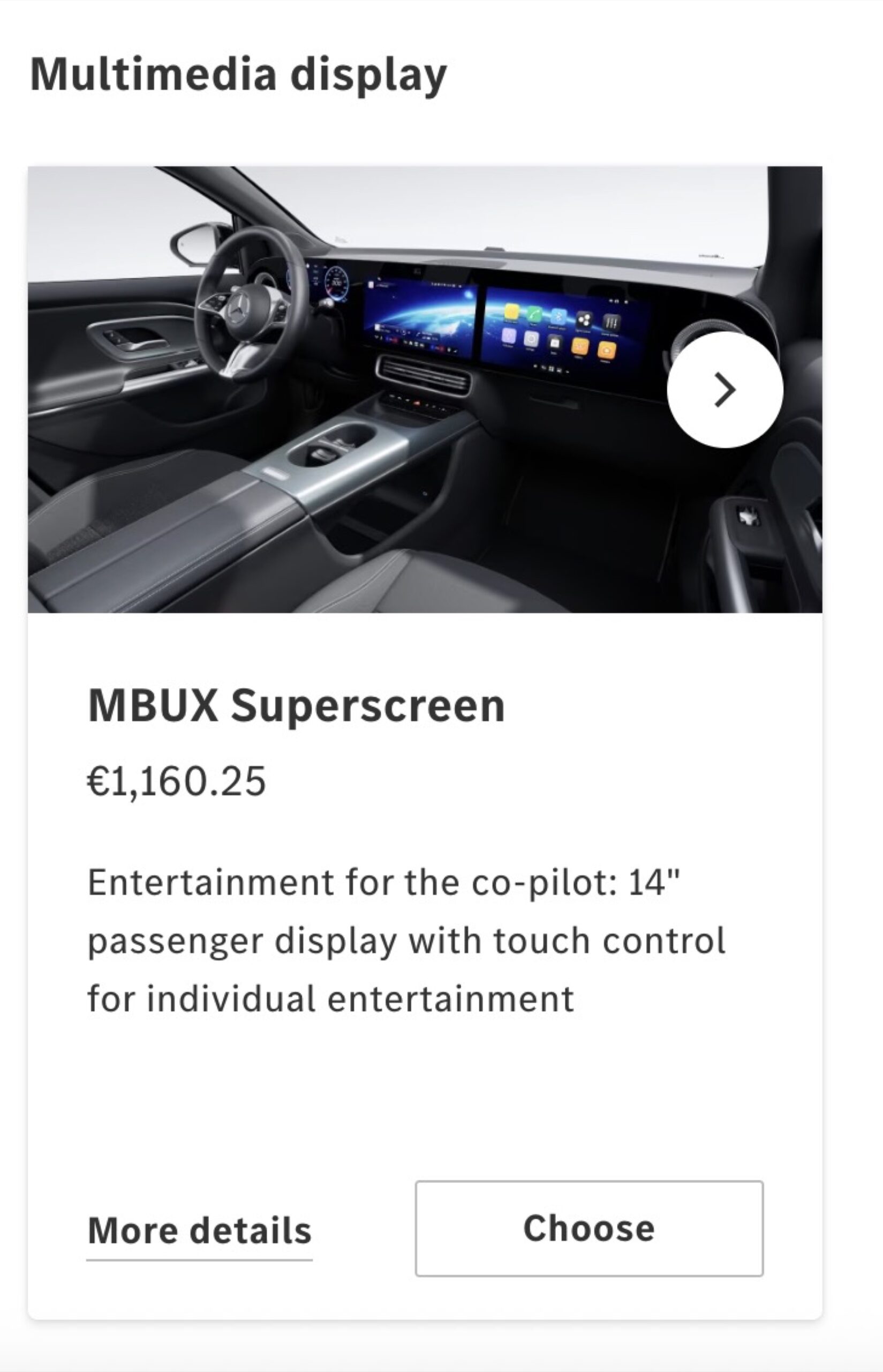 Mercedes GLA screens 00004
