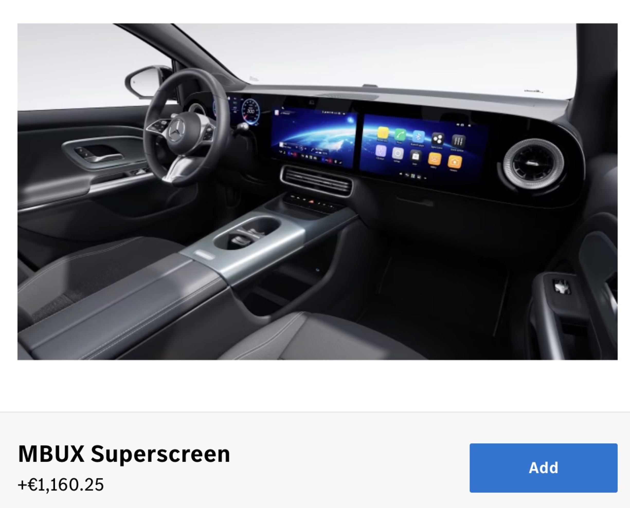 Mercedes GLA screens 00006