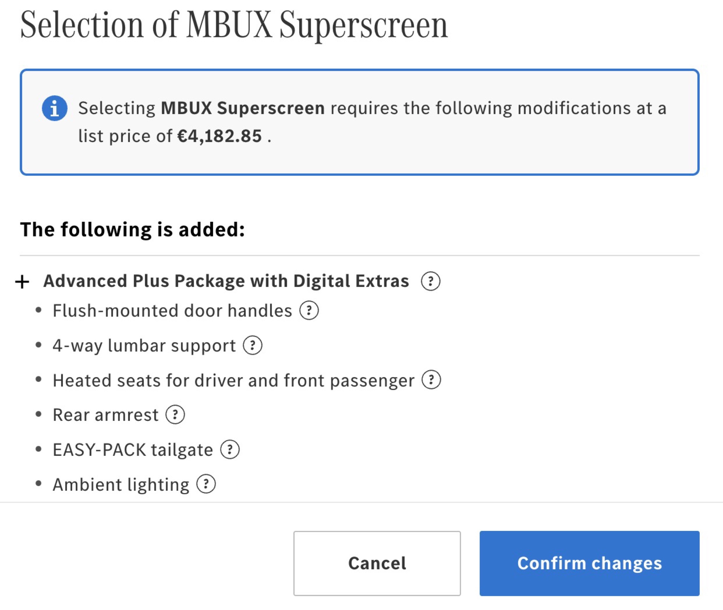 Mercedes GLA screens 00007