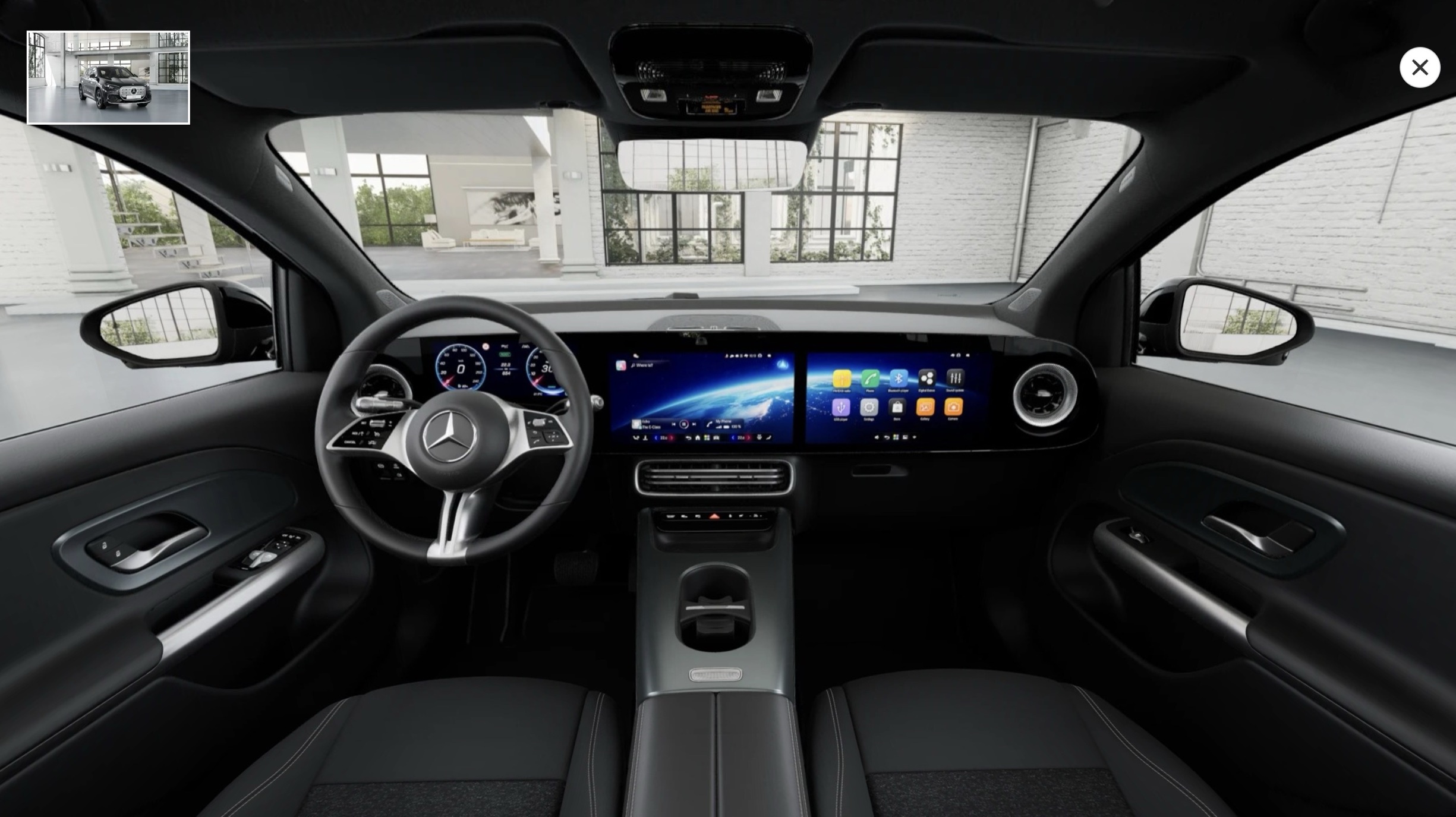 Mercedes GLA screens 00010