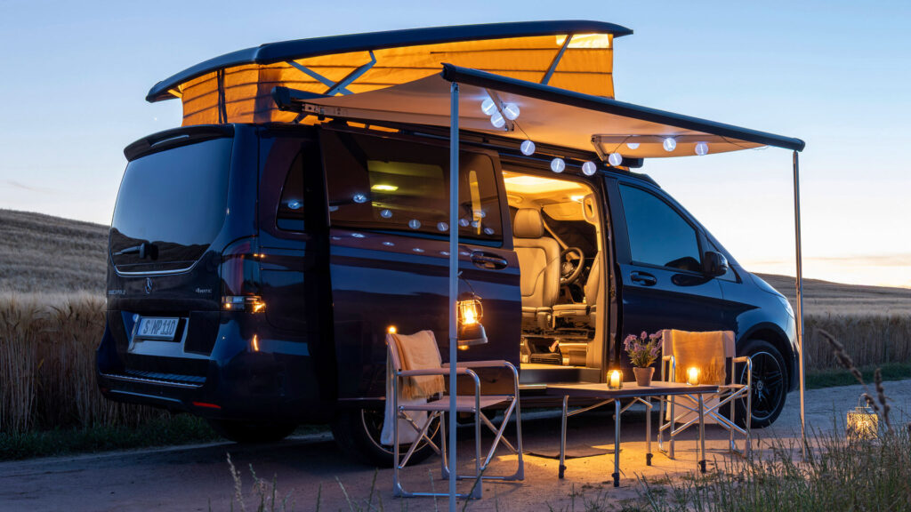 Mercedes’ New Campervan Adds Headroom And A Window To The Sky