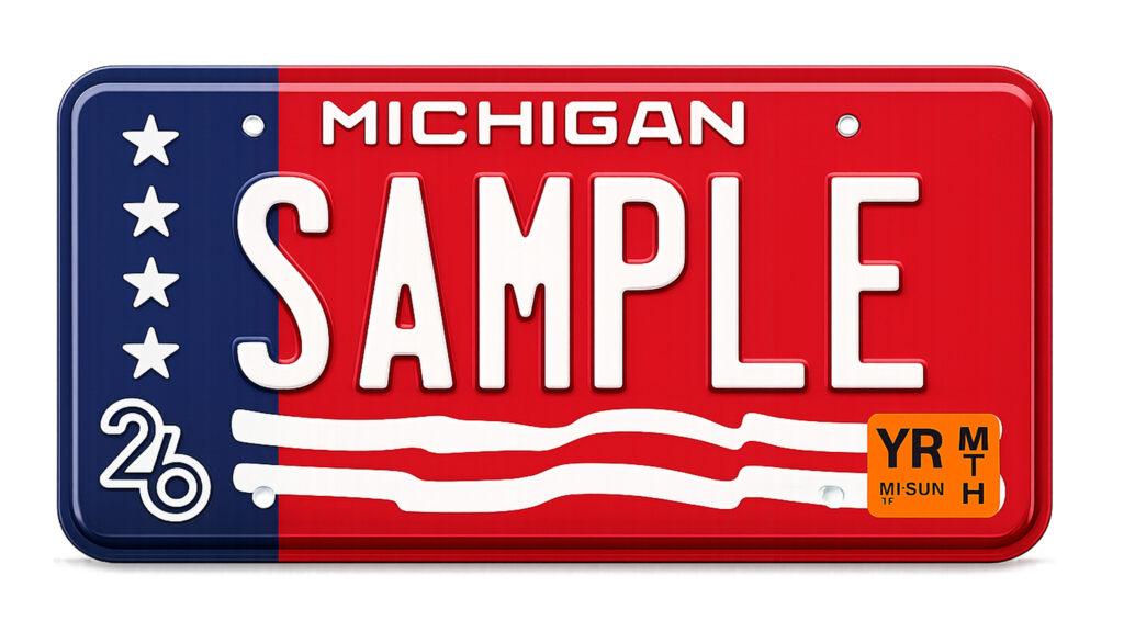  Michigan&rsquo;s America 250 License Plate Costs $55, But Only $5 Is Actually For The Plate