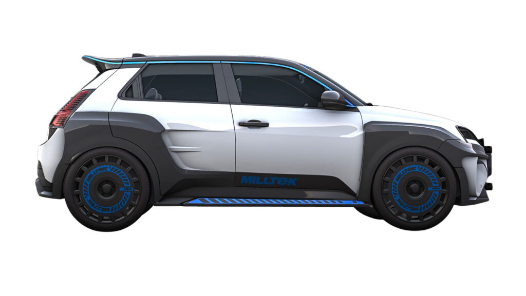  Renault 5 EV Gets A $2,700 Group B Body Kit That Peels Right Off