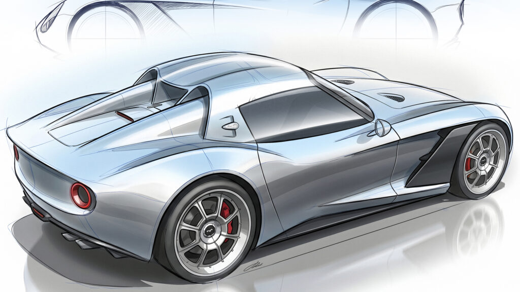  This Italian Coupe Looks Like A Classic Ferrari, But Its V8 Is Pure Detroit