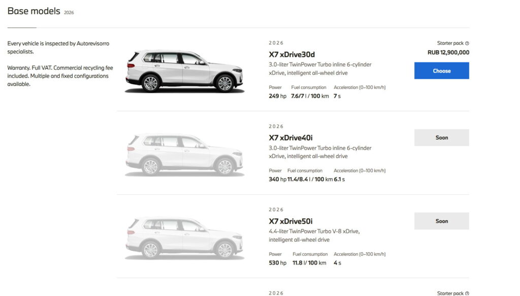  Russia Is Selling Bootleg BMWs Built With Leftover Parts From $153,000