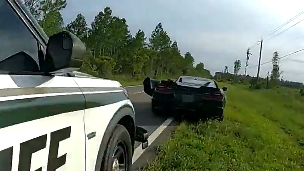  Florida Showed A Corvette Driver What 85 MPH Over The Speed Limit Gets You