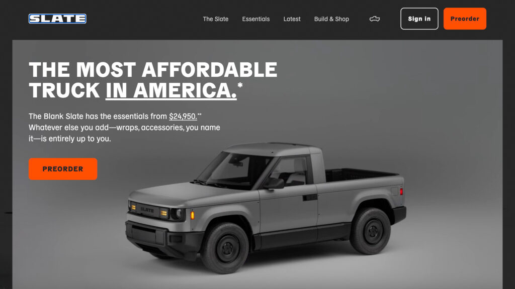  Sorry Canada, Slate Won&rsquo;t Sell You Its Cheap Electric Truck, But Ford Will