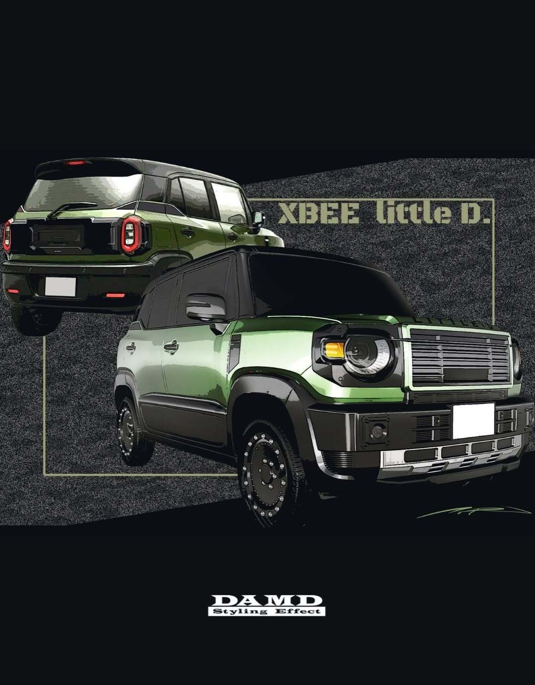 Suzuki XBee Turns Into A Little Defender With $1,850 Kit
