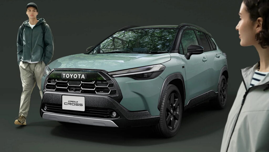  Toyota’s New Rugged Corolla Cross Special Swipes The Land Cruiser’s Grille Badging