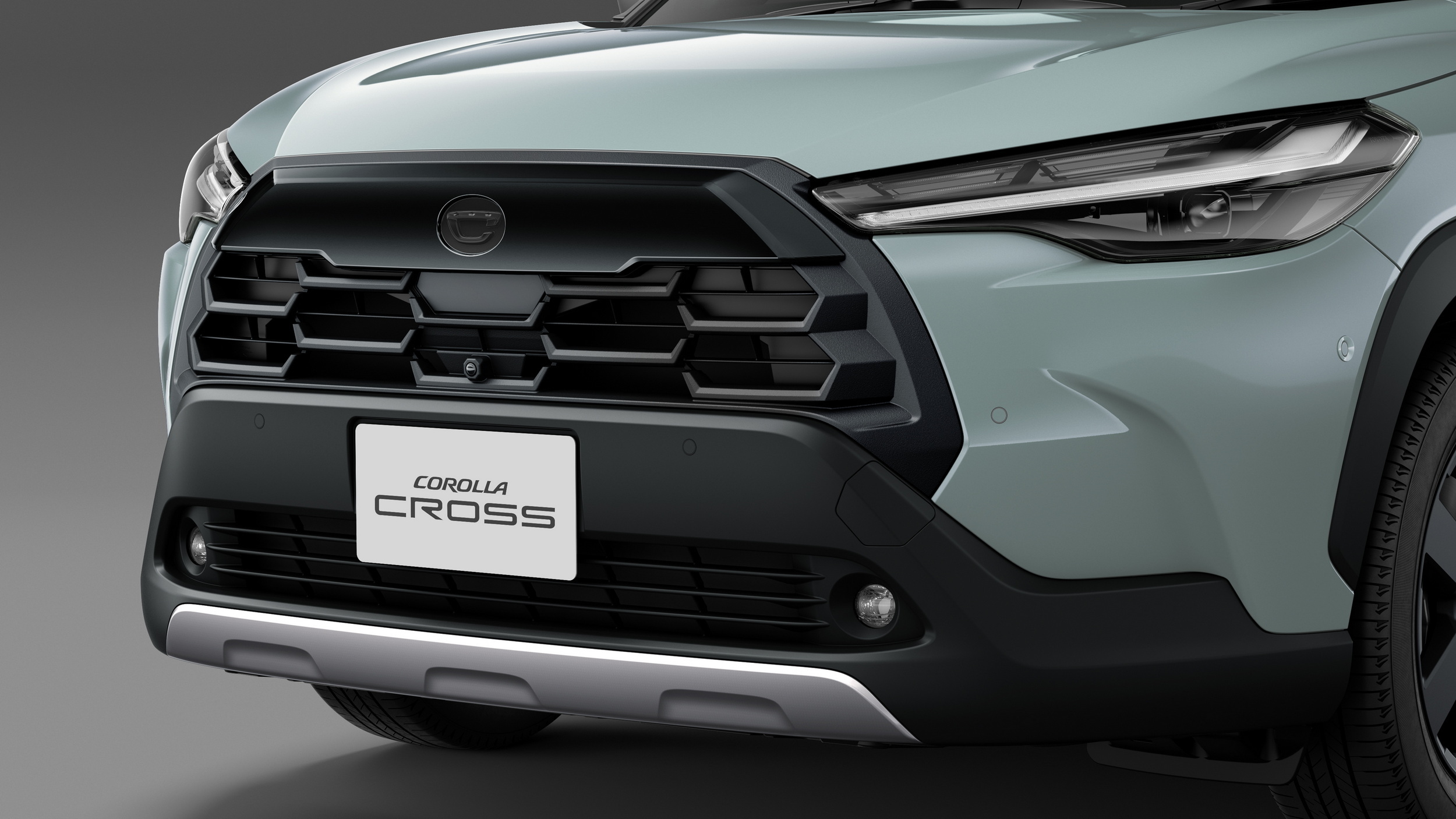 Toyota’s New Rugged Corolla Cross Special Swipes The Land Cruiser’s Grille Badging