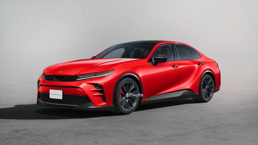  A Designer Imagined The GR Crown Sports Sedan Toyota Won&rsquo;t