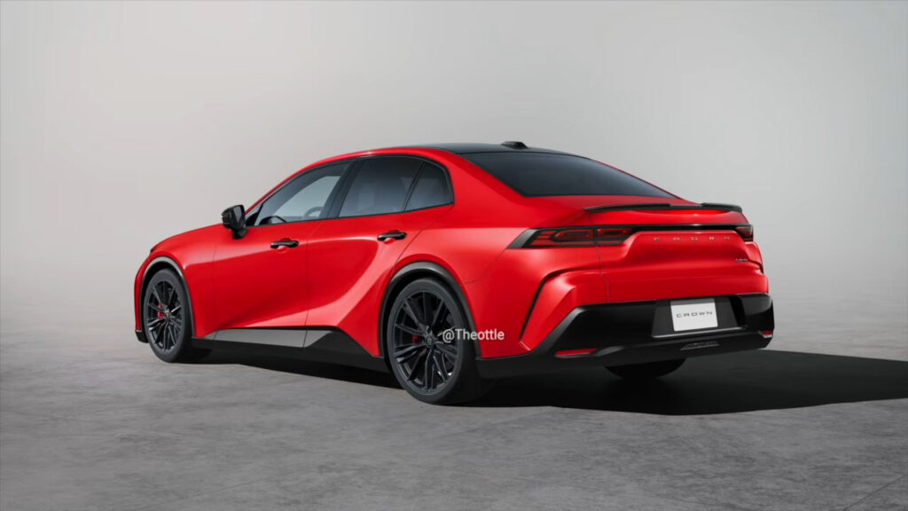  A Designer Imagined The GR Crown Sports Sedan Toyota Won&rsquo;t