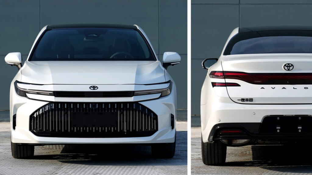  Toyota’s About To Crown A Facelifted 2027 Avalon In China