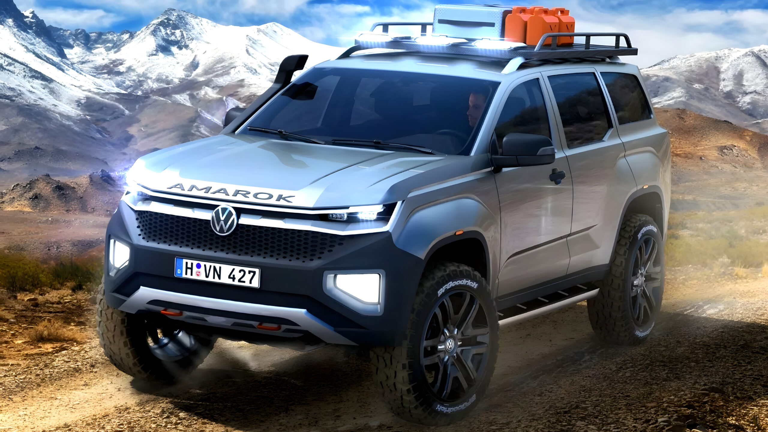 福斯秘密打造的 Amarok SUV 概念車仍有機會量產