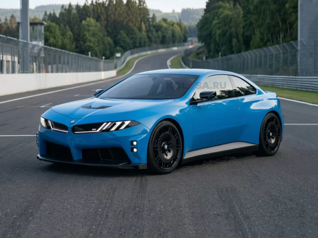 Передня частина електричного BMW iM4