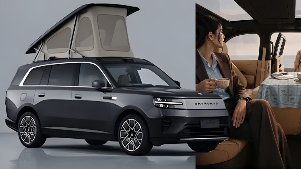  Xiaomi’s Biggest SUV Has Front Seats That Spin Around To Face A Table