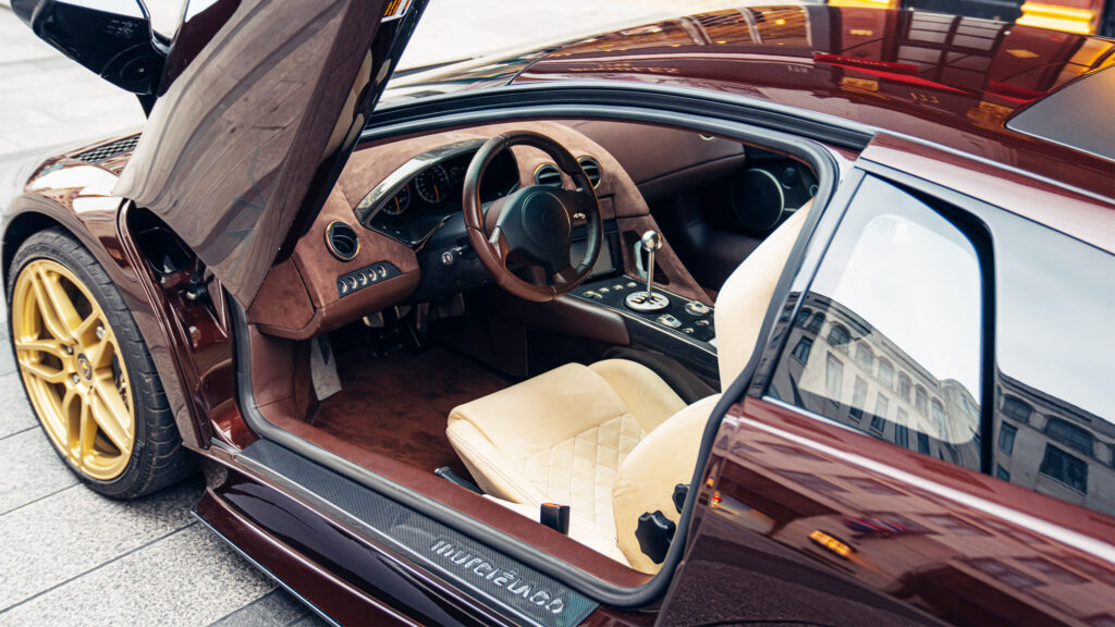  The Most Valuable Murcielago Ever Is Brown, Manual, And Banned From America Until 2035