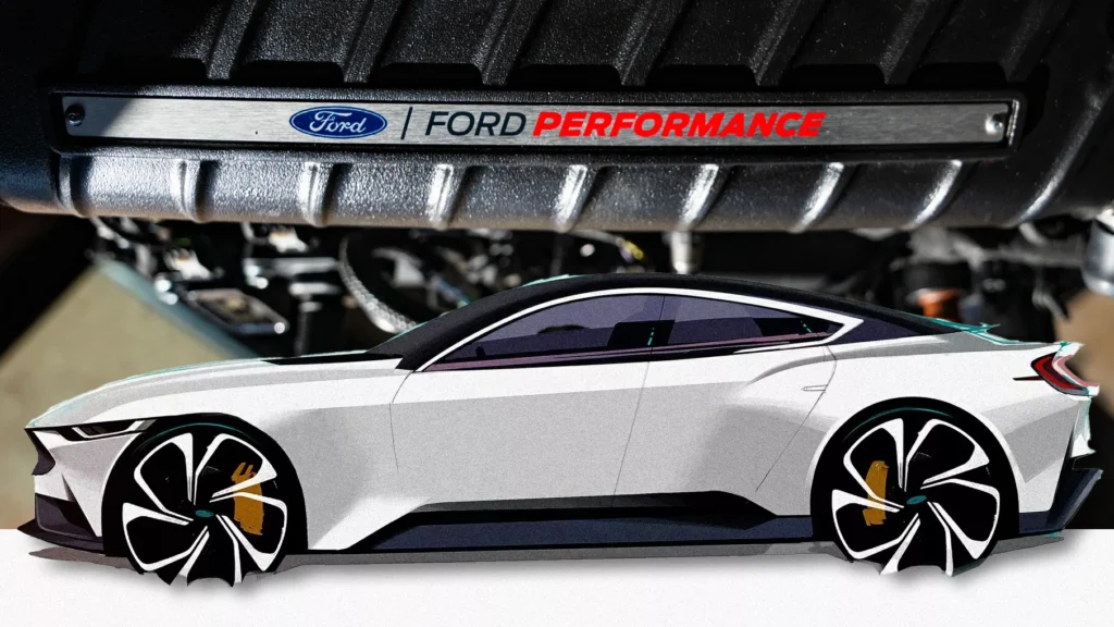  Ford Wants To Save The Muscle-Car V8 By Making It A Hybrid Sedan