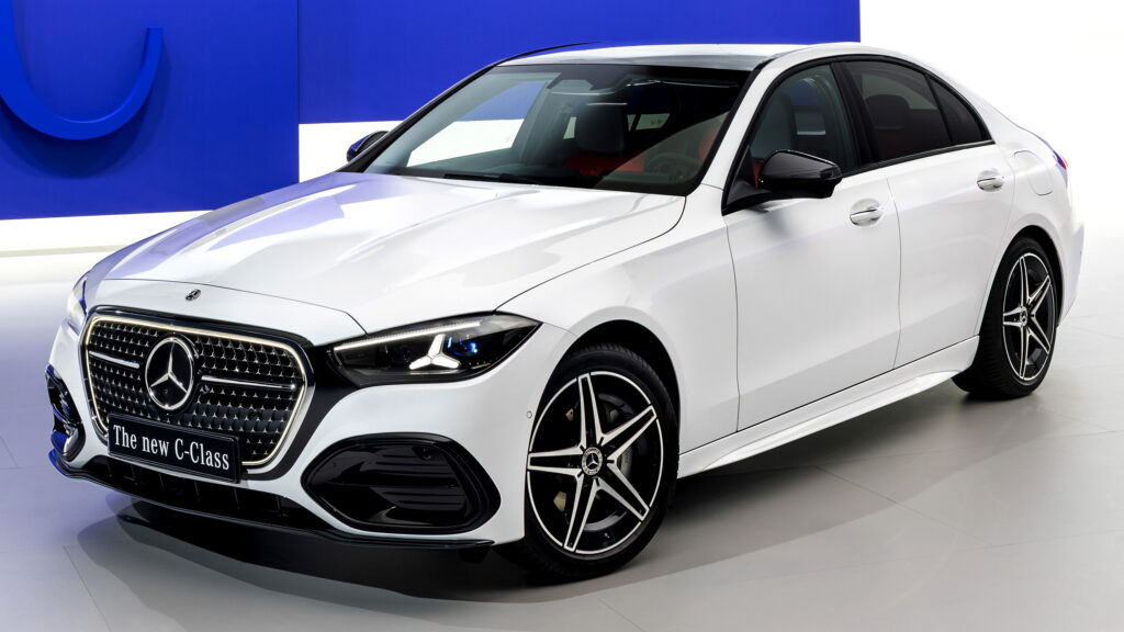  Mercedes Gives The Gas C-Class A Bigger Overhaul Than Its New Grille Lets On