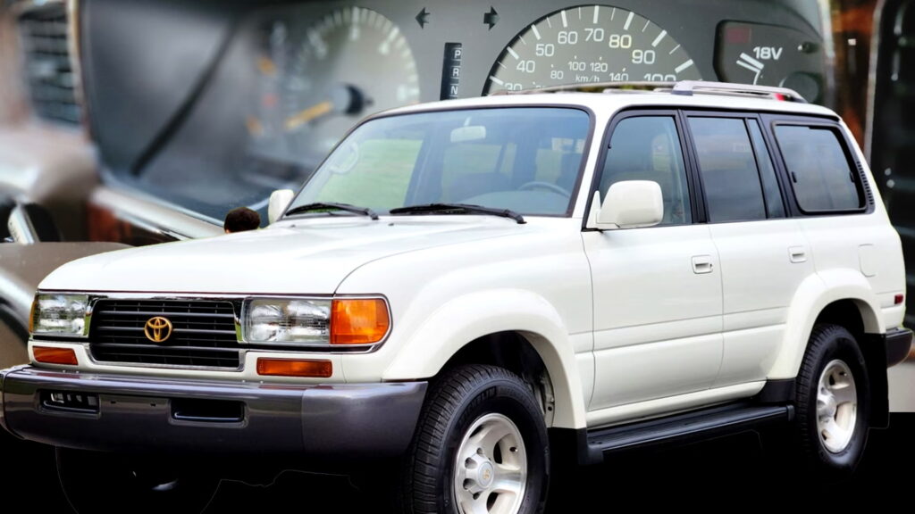  Toyota Built The 1997 Land Cruiser To Be Thrashed, This One Did 170 Miles A Year