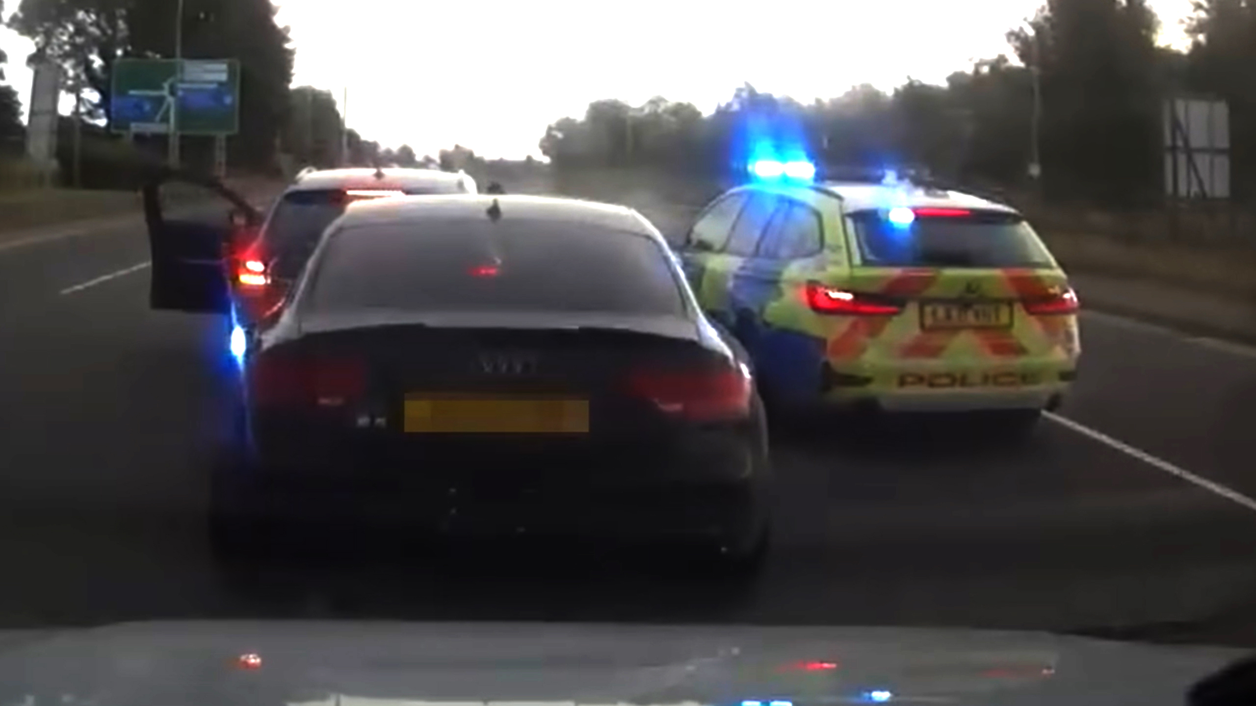 Turns Out A V8 Audi Can't Outrun A BMW Estate Full Of Cops