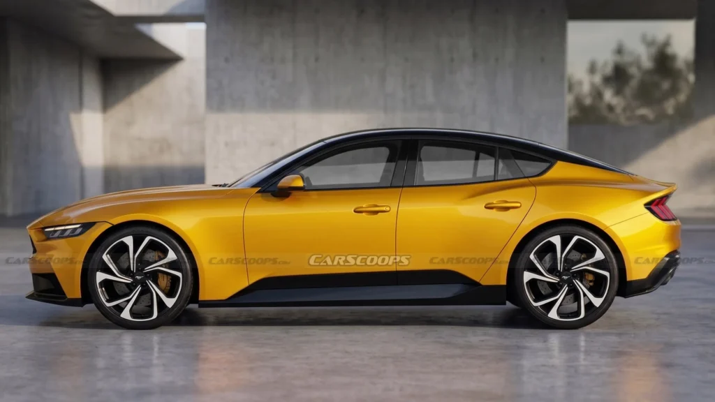  Ford Wants To Save The Muscle-Car V8 By Making It A Hybrid Sedan