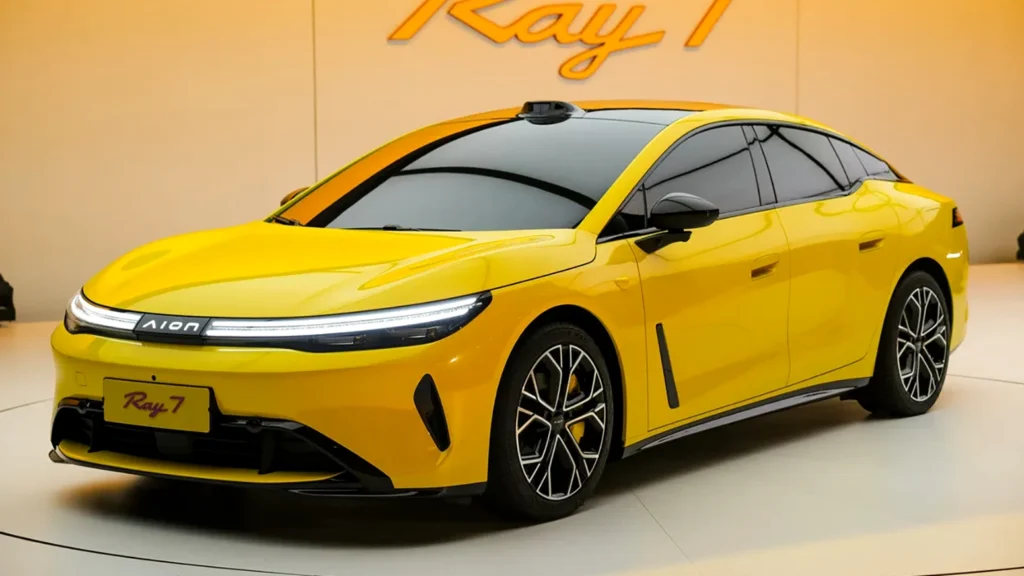  GAC Aion’s New Sedan Borrows Level 4 Robotaxi Tech It Can’t Fully Use