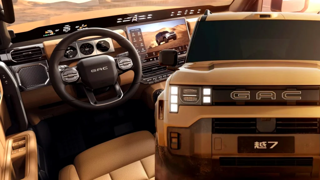  China’s New GAC Yue 7 Wants The Defender’s Lunch And Also Its Face