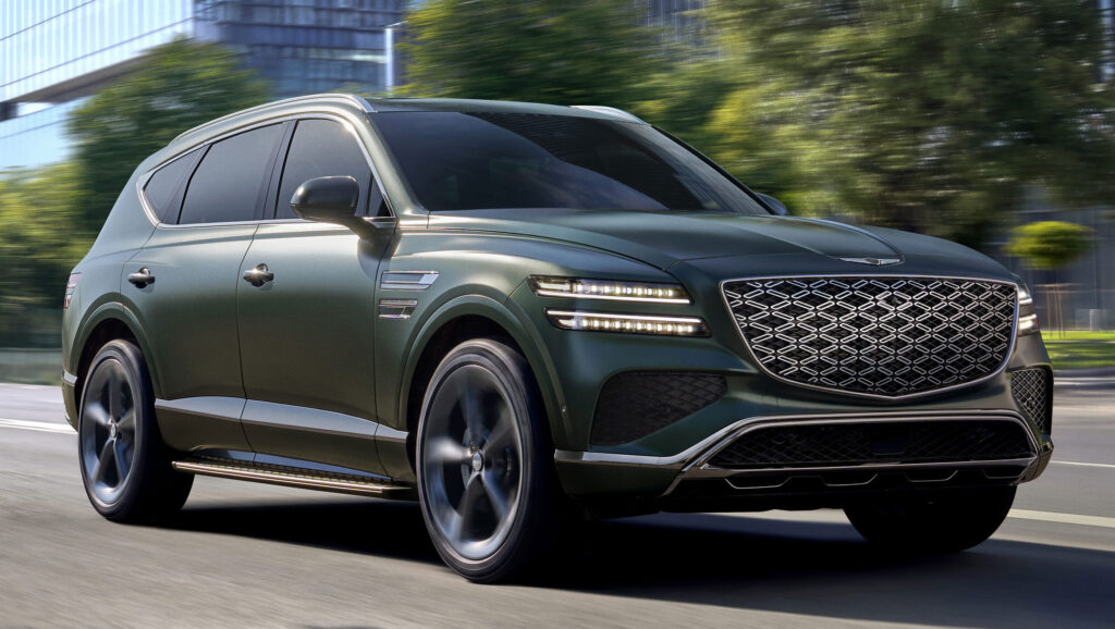  Genesis GV80 Hybrid Adds 47 HP And 25% Fuel Economy Boost