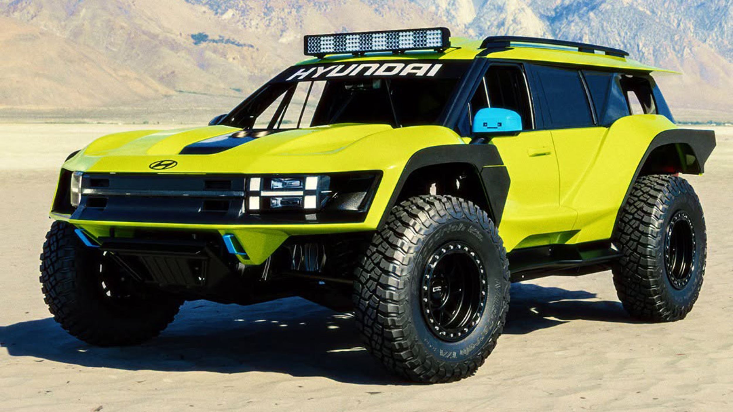 現代汽車為狂野的 Santa Fe Baja 渲染概念背書，但無意量產