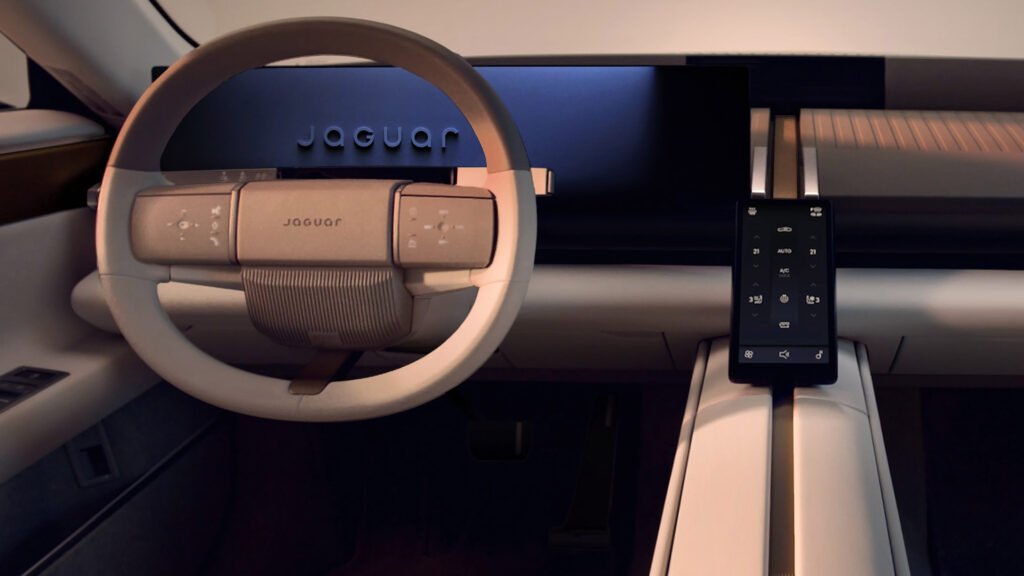  Jaguar’s Type 01 EV Interior Looks Like A ’70s Concept That Reached Production