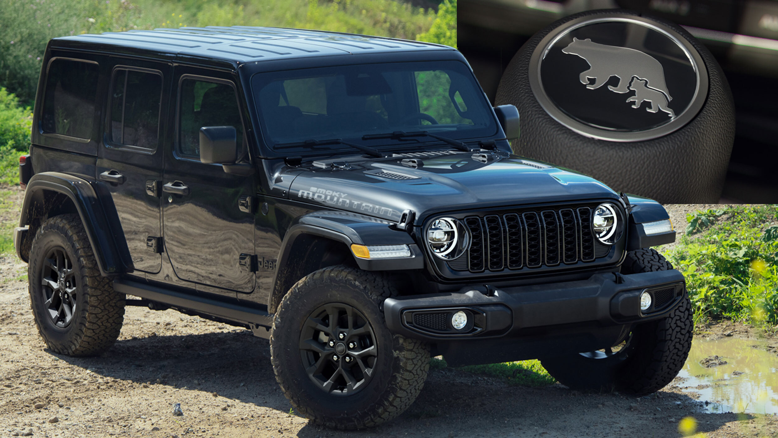 吉普推出 Wrangler Smoky Mountain 特仕版，以黑色風格與「熊媽媽」主題致敬